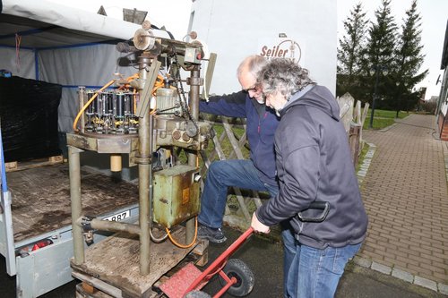 Ankunft eines Schnellflechters