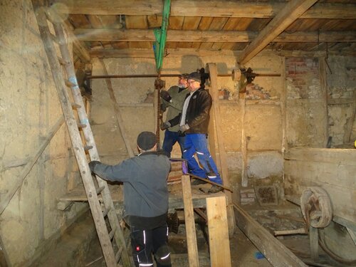 Jetzt wird er demontiert